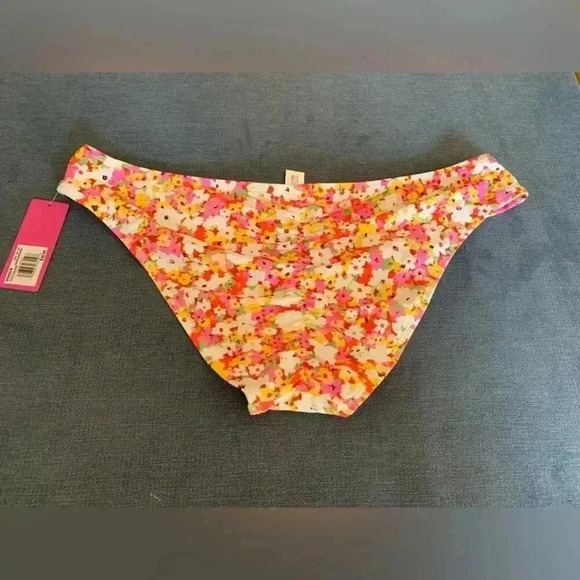 Woman’s Ninety-Nine Floral Cheeky Hipster Swimsuit Bikini Bottom Size XL - Picture 4 of 6